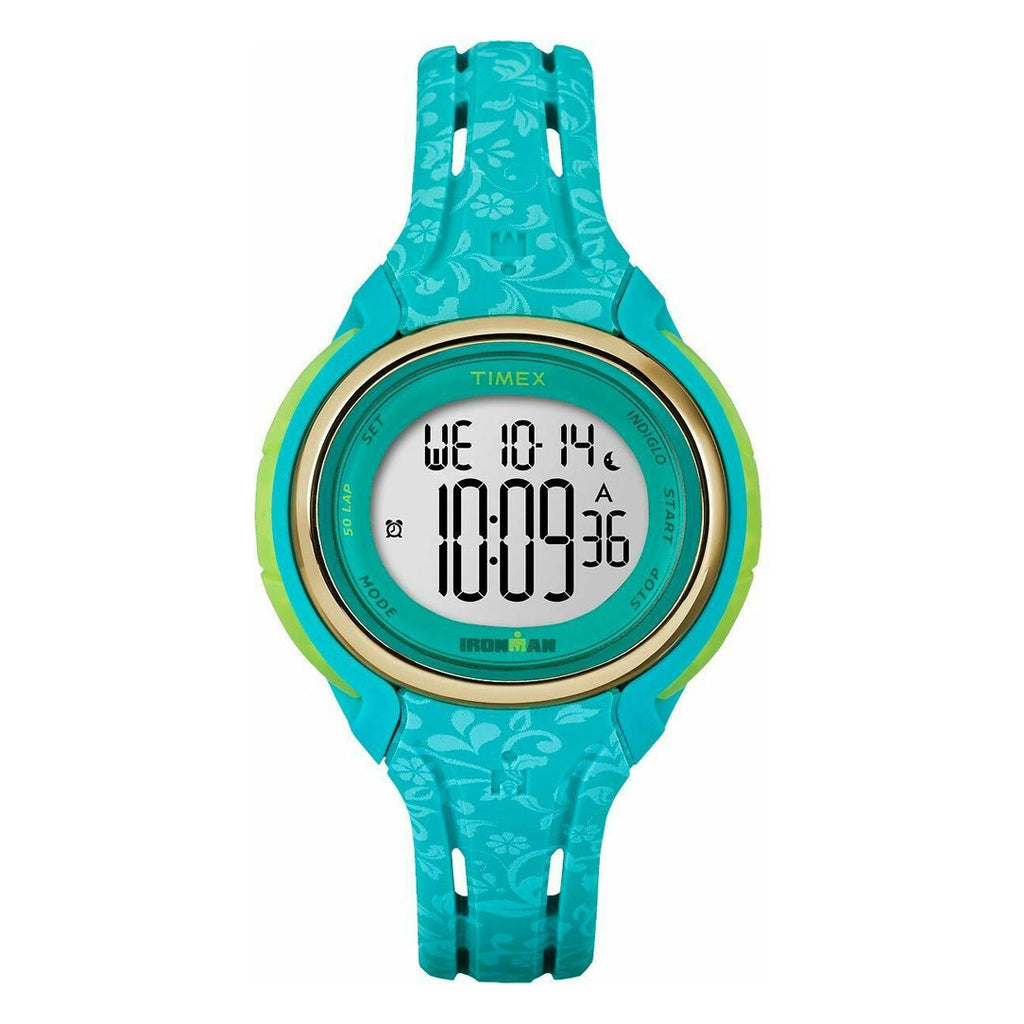 Timex Ironman Sleek 50 Ladies' Turquoise Watch