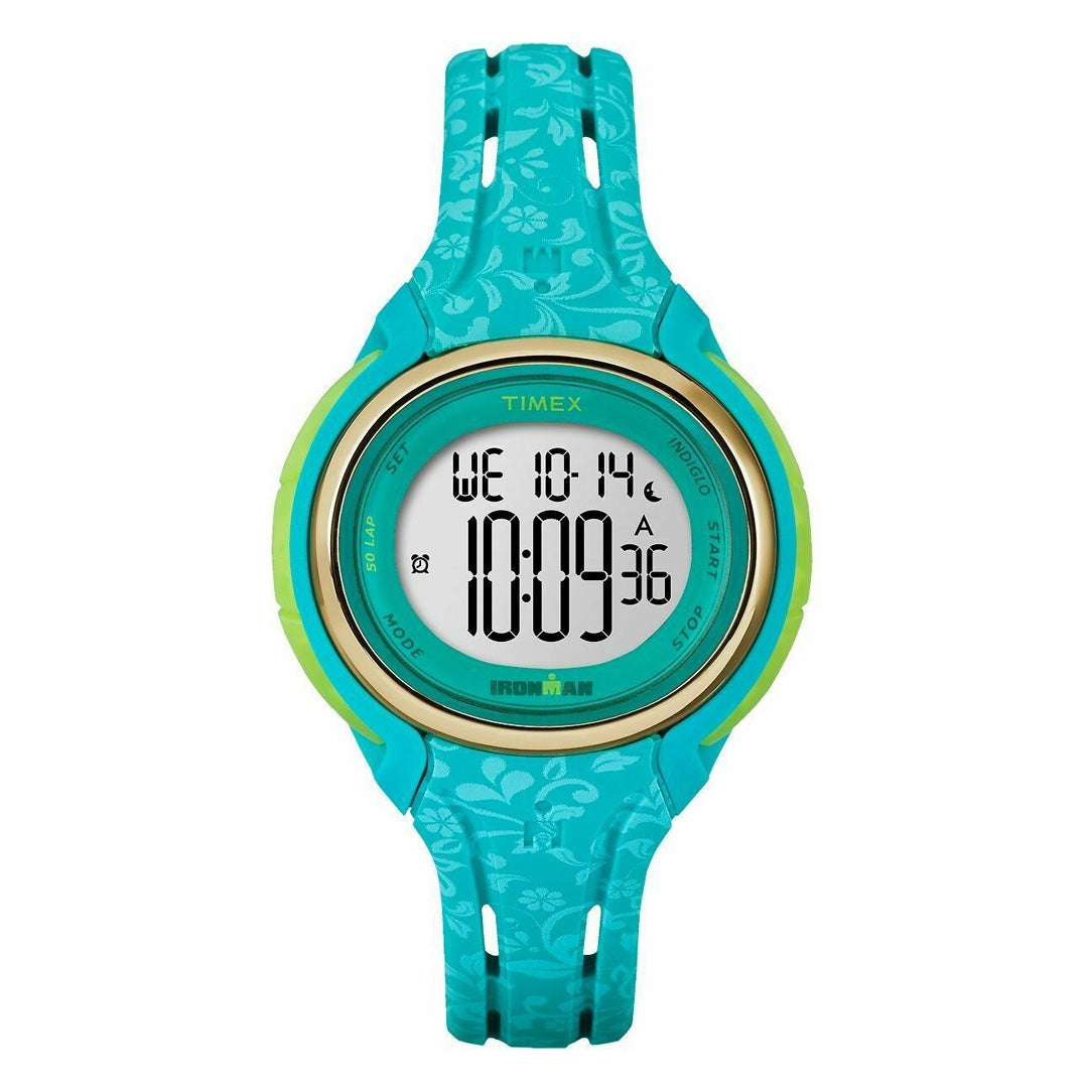 Timex Ironman Sleek 50 Ladies' Turquoise Watch
