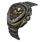 Tonino Lamborghini Spyder X Men’s Black Yellow Watch