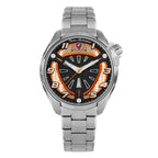 Tonino Lamborghini Shock ABS Men's Silver Orange Watch