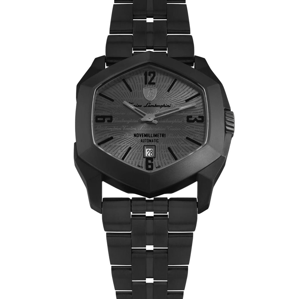 Tonino Lamborghini Novemillimetri Men's Smoke Grey Watch