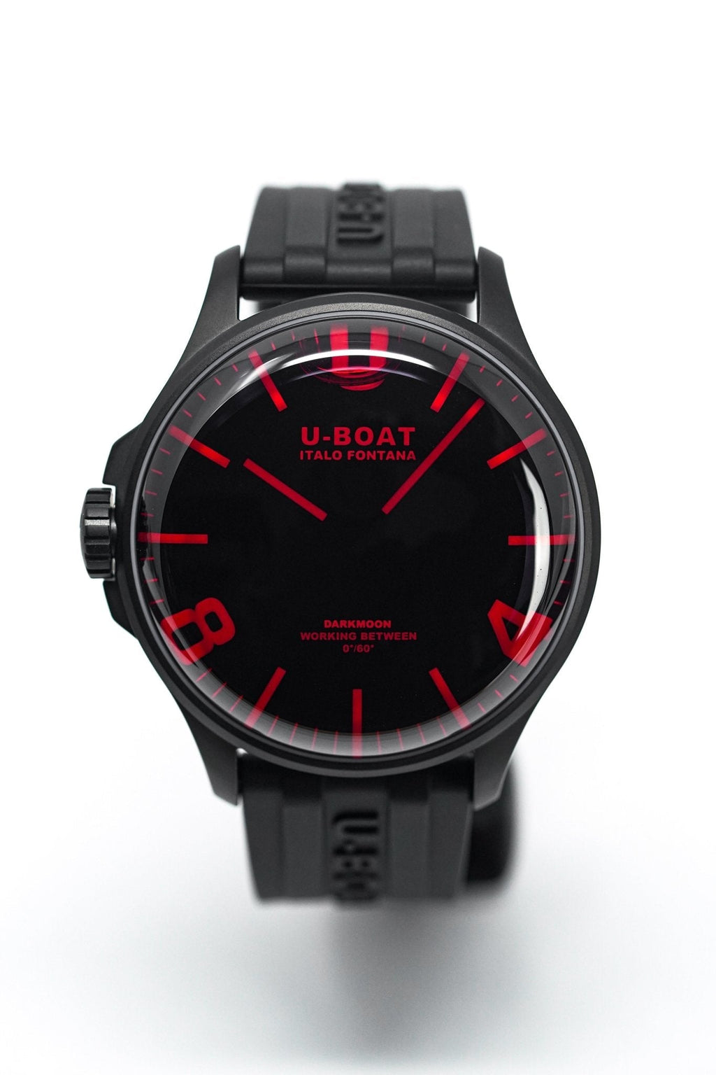 U-Boat Darkmoon 44 Red Sapphire IP Black - 2021 EDITION 8466/B - WatchPilot