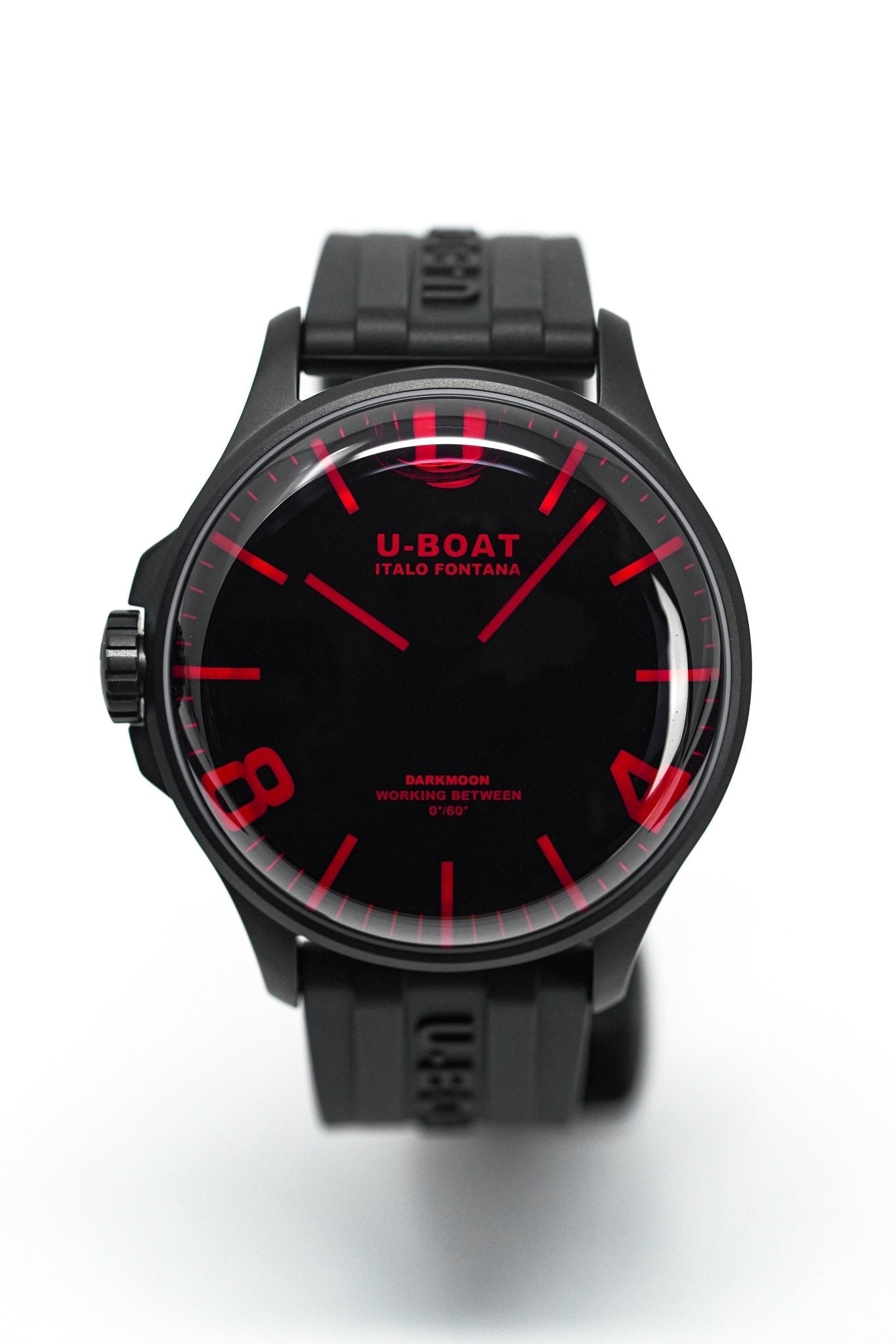 U-Boat Darkmoon 44 Red Sapphire IP Black - 2021 EDITION 8466/B - WatchPilot