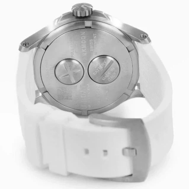 U-Boat Darkmoon 44mm White Curve SS Men's Watch U9542