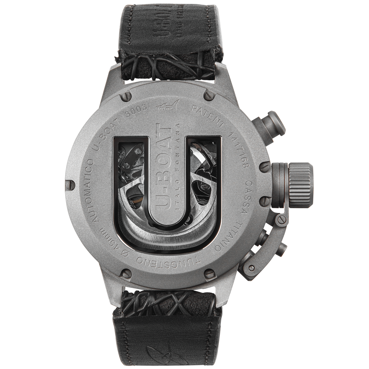 U-Boat Classico 45 Titanium Tungsten Chronograph Men’s Blue Watch