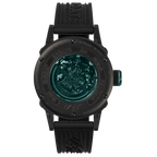 U-Boat U-65 Automatic Black Turquoise Skeleton Watch