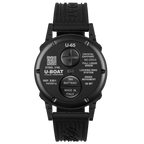 U-Boat U-65 Men's Black Green Watch