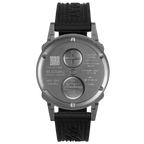 U-Boat U-65 Men's Black Turquoise Watch