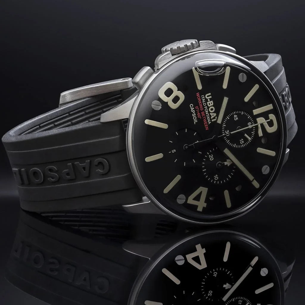 U-Boat Capsoil Chronograph Oil Immersion Men’s Black Watch