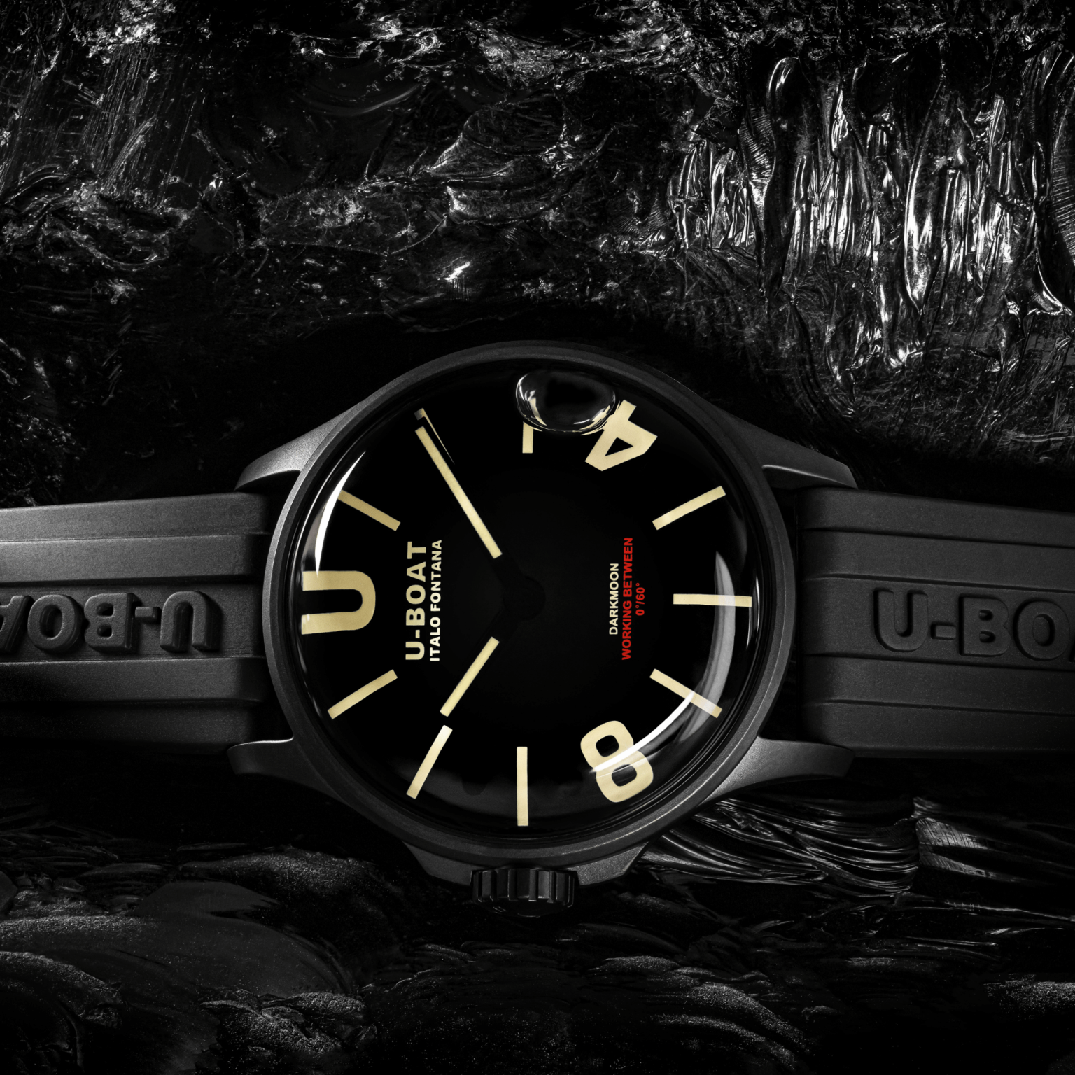 U-Boat Darkmoon Oil Immersion Men’s Black Watch