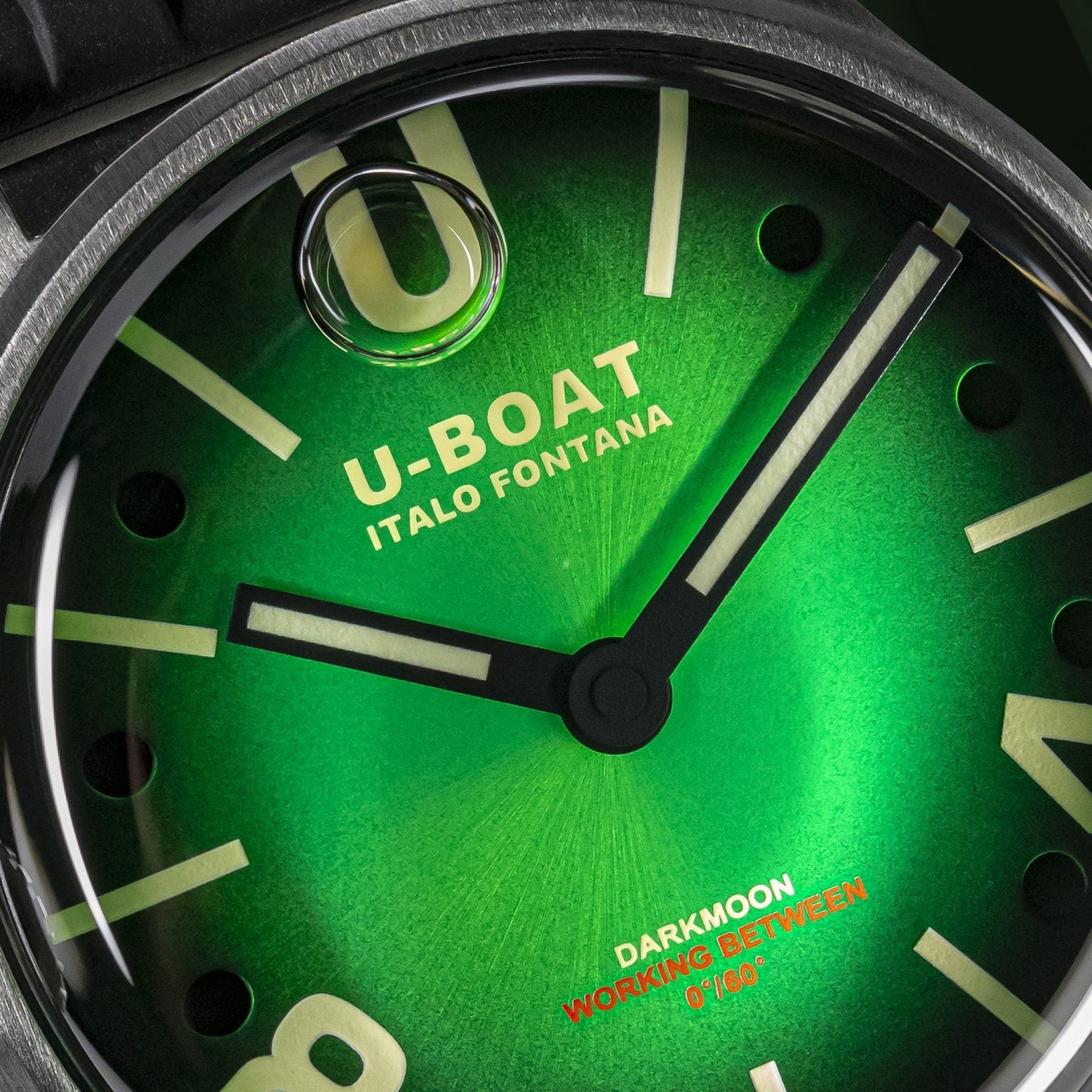 U-Boat Darkmoon Soleil 41.5 Oil Immersion Men’s Green Watch
