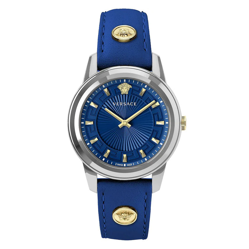 Versace Ladies Watch Greca 38mm Blue
