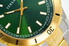 Versace Hellenyium 42mm Two Tone Green VE3A00720 - WatchPilot