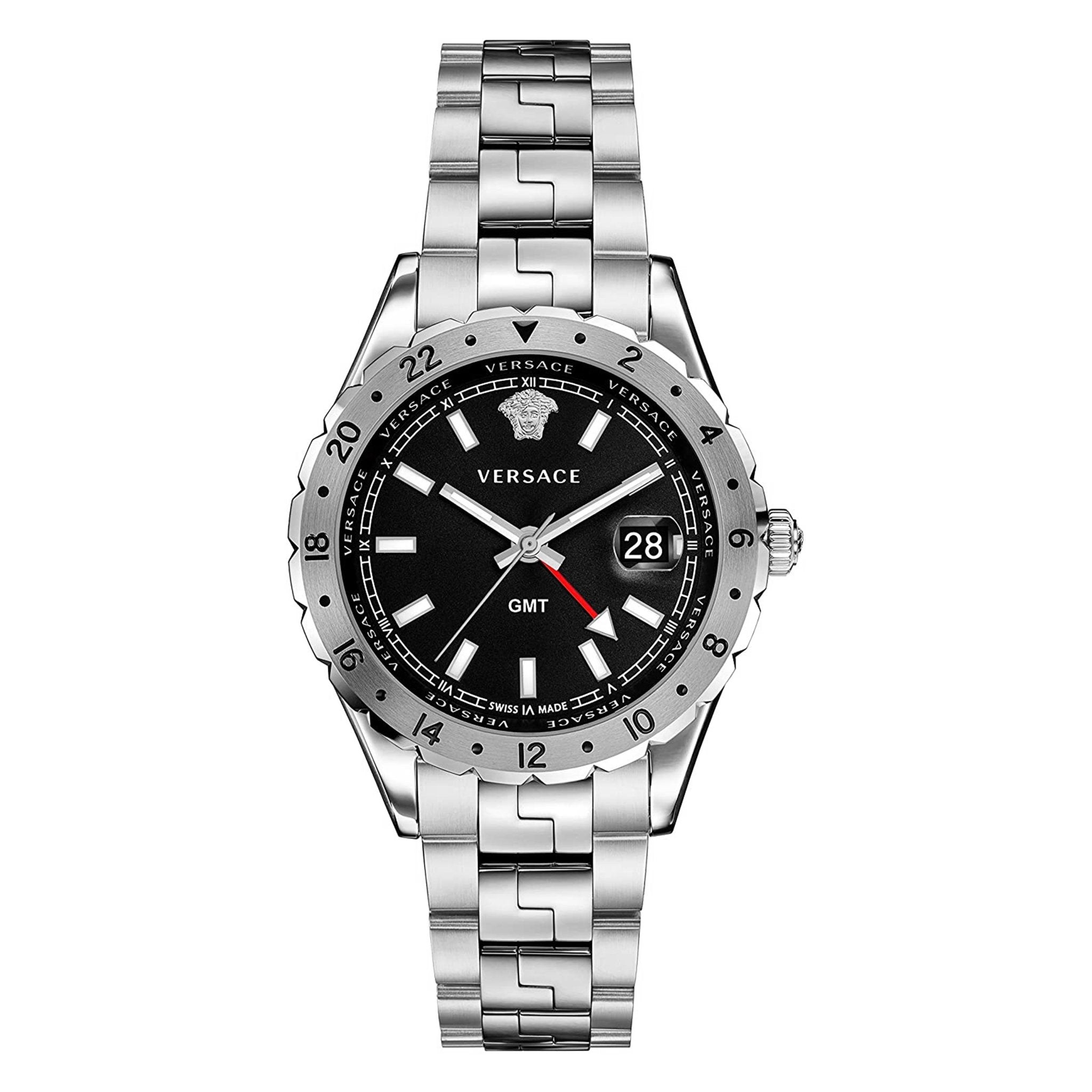 Versace Hellenyium GMT Black - WatchPilot