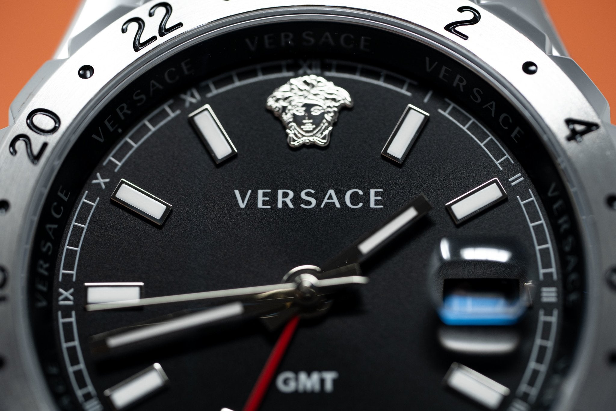 Versace Hellenyium GMT Black - WatchPilot
