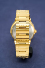 Versace Ladies Watch Greca Logo Gold Black VEVH00820 - WatchPilot