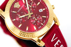 Versace Ladies Watch Sport Tech Chronograph Red Gold VEKB00322 - WatchPilot