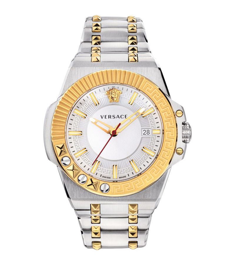 Versace Men's Chain Reaction Two-Tone Silver VEDY00519 - WatchPilot