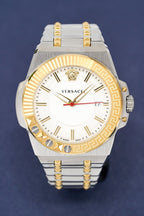 Versace Men's Chain Reaction Two-Tone Silver VEDY00519 - WatchPilot