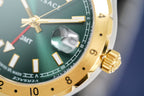 Versace Men's Watch Hellenyium GMT Two-Tone Green V11050015 - WatchPilot