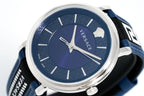 Versace V-Circle 42mm Blue Silver VE5A01121 - WatchPilot