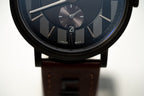 Versace V-Circle Small Seconds IP Black - WatchPilot