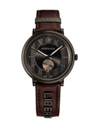 Versace V-Circle Small Seconds IP Black - WatchPilot