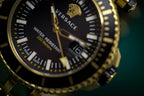 Versace V-Race Diver Gold Plated - WatchPilot