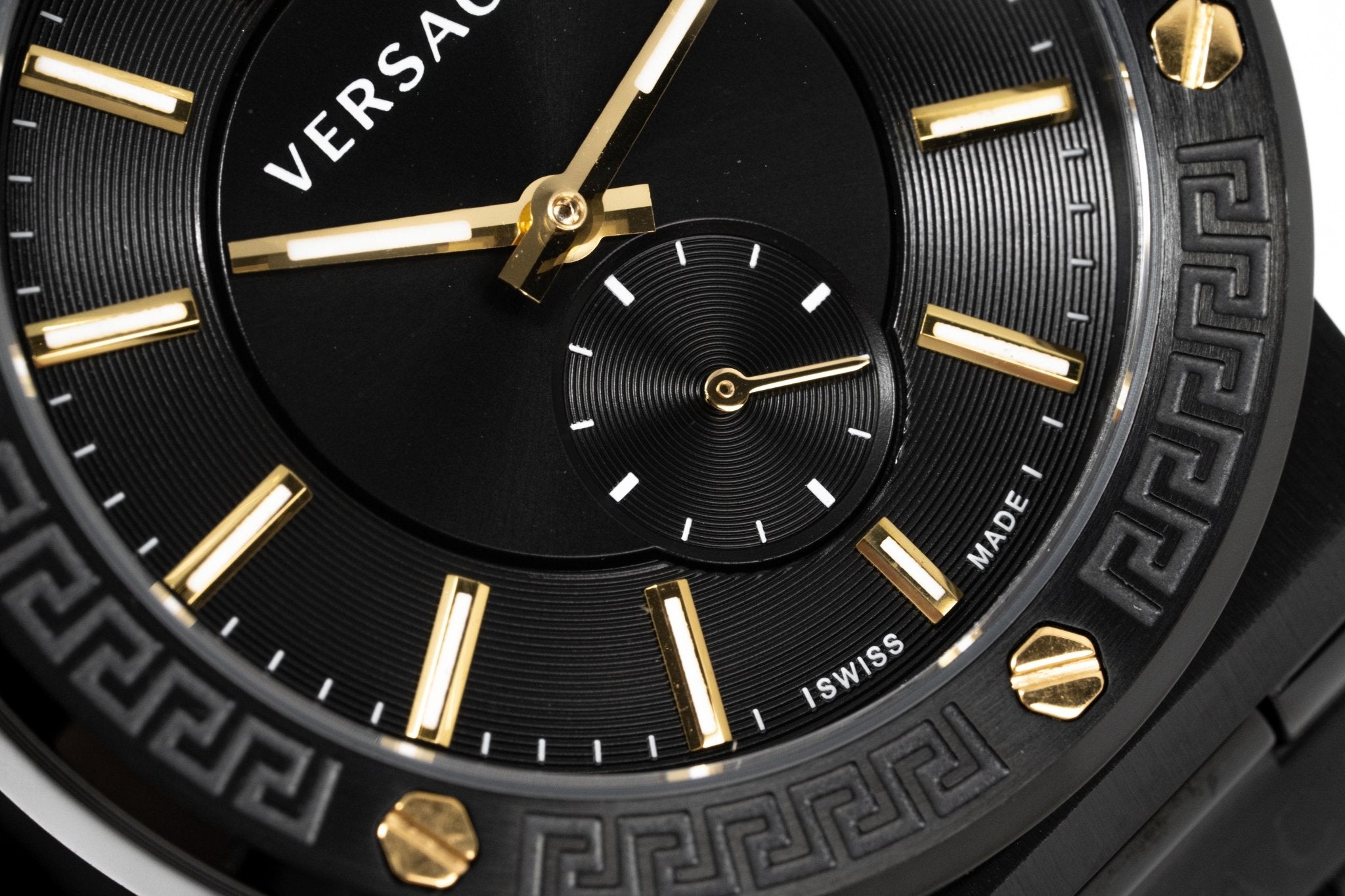 Versace Watch Greca Logo Black VEVI00620 - WatchPilot