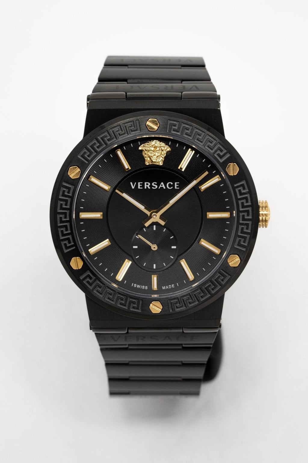 Versace Watch Greca Logo Black VEVI00620 - WatchPilot