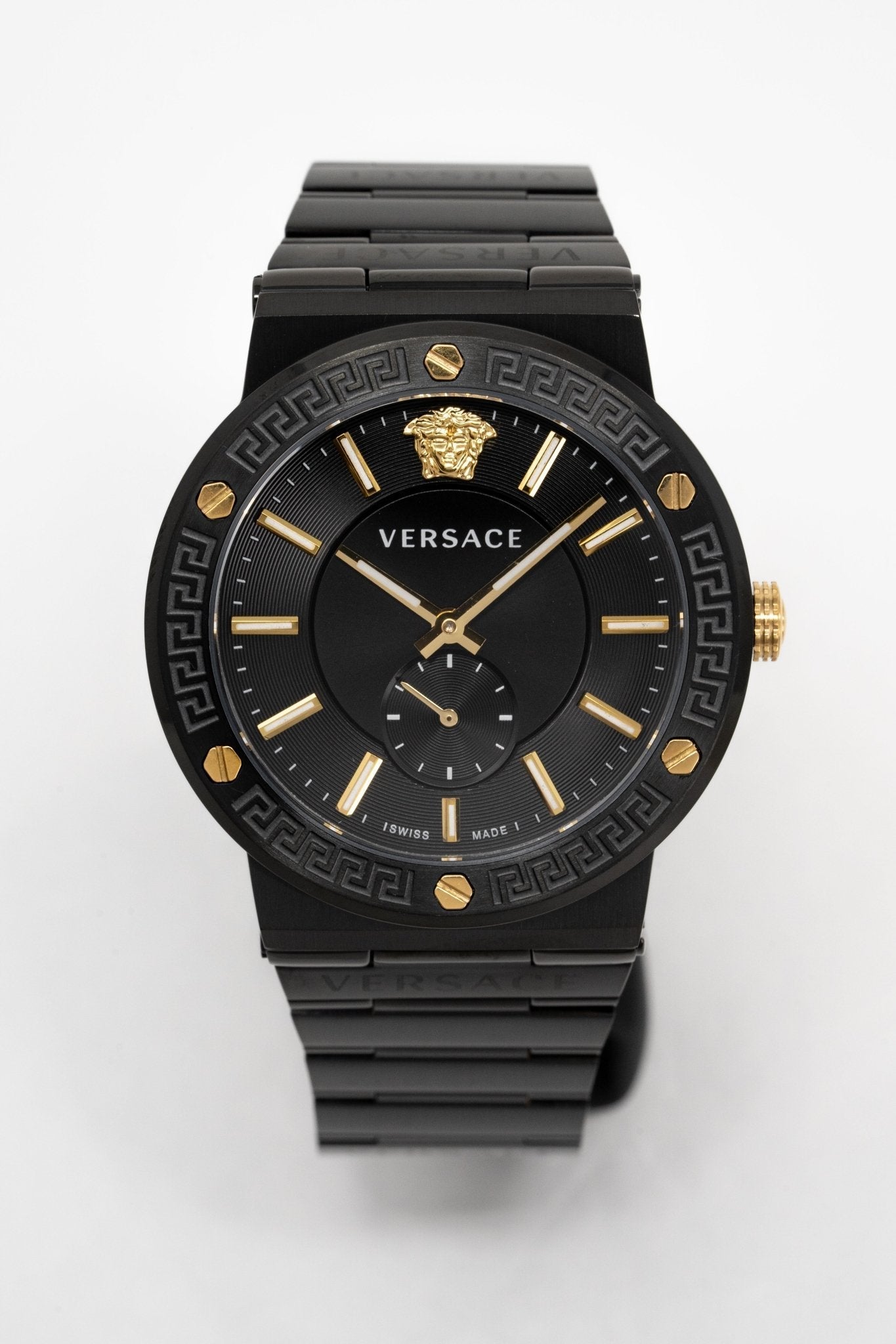 Versace Watch Greca Logo Black VEVI00620 - WatchPilot