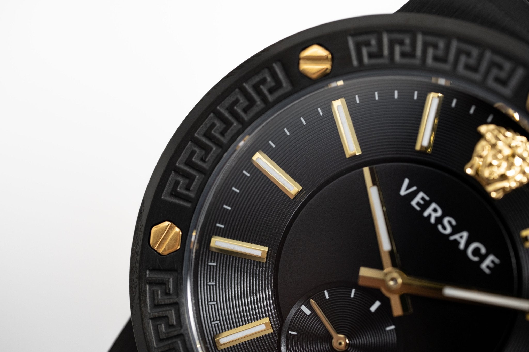 Versace Watch Greca Logo Black VEVI00620 - WatchPilot
