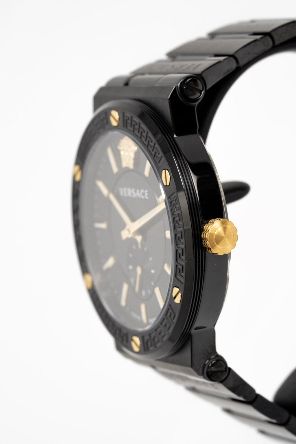 Versace Watch Greca Logo Black VEVI00620 - WatchPilot