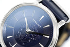 Versace Watch V-Circle 38mm Blue VE8101619 - WatchPilot