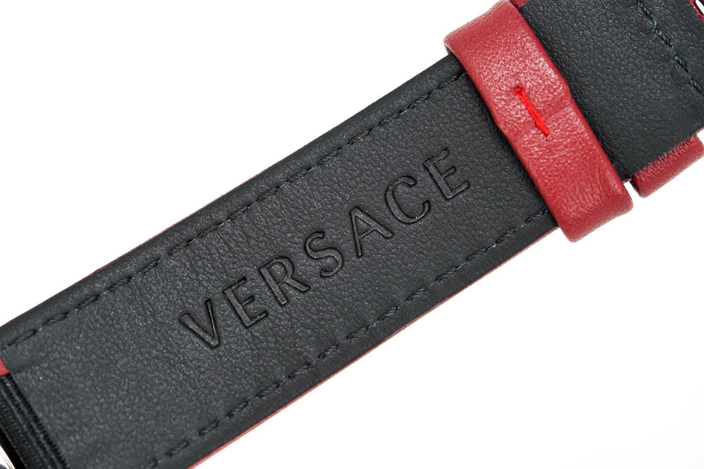 Versace Watch V-Circle 42mm Red VE5A01421 - WatchPilot