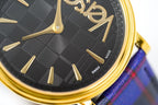 Versace Watch V-Circle The Clans E Blue Gold VE8100218 - WatchPilot