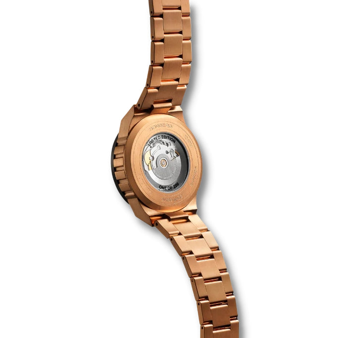 Watches - Bomberg Metropolis Shanghai Automatic Limited Edition Men's Gold Watch BF43APGD.09-9.12