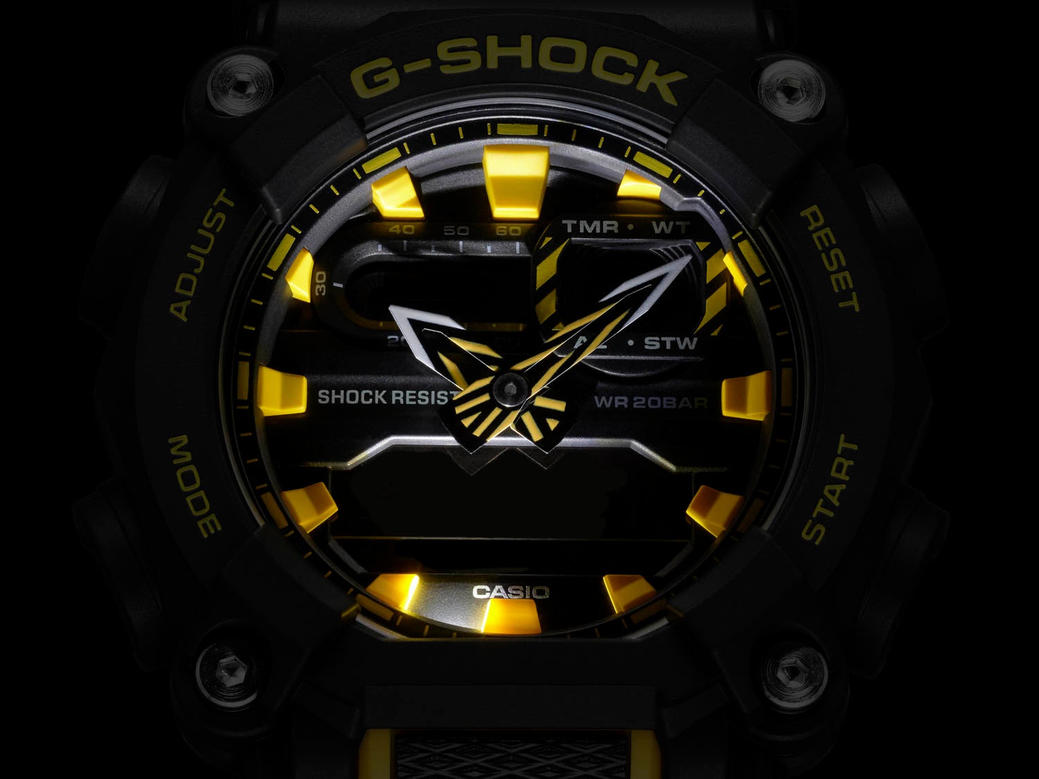 Watches - Casio G-Shock Men's Black Watch GA-900A-1A9ER