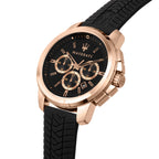 Watches - Maserati Men's Successo  Black Watch MSR8871621012