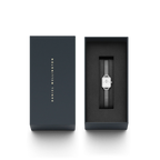 Daniel Wellington Quadro Mini Lumine Bezel Silver Watch