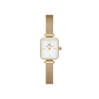 Daniel Wellington Quadro Mini Lumine Bezel Gold Watch