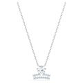 Swarovski Zodiac II Necklace Pendant Libra Silver White Metal Finish