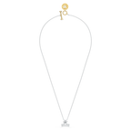 Swarovski Zodiac II Necklace Pendant Libra Silver White Metal Finish